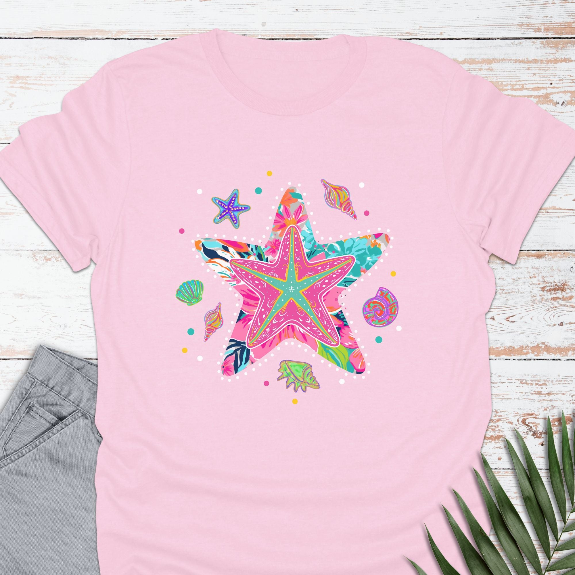 Preppy Starfish T-Shirt - Life Is Wanderful Co.