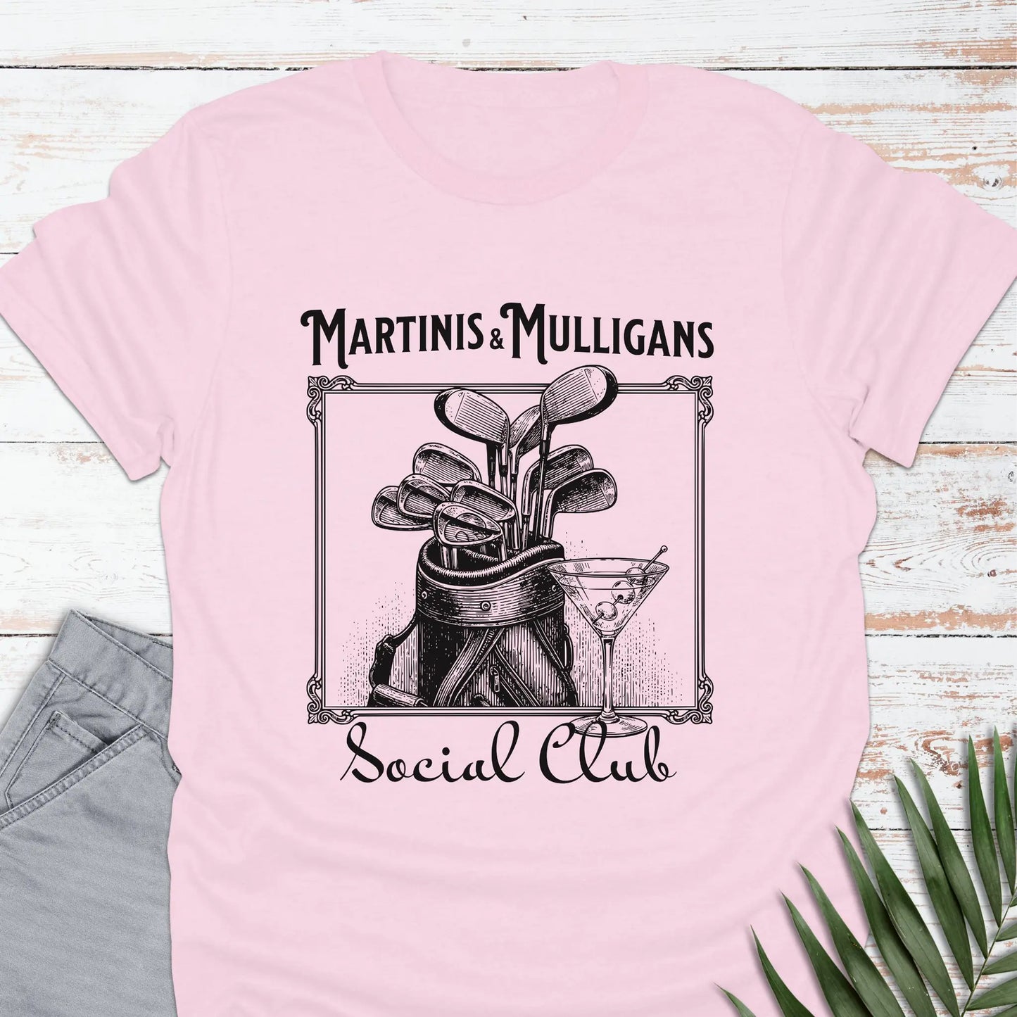 Martinis & Mulligans T-shirt