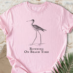 Running On Beach Time T-shirt
