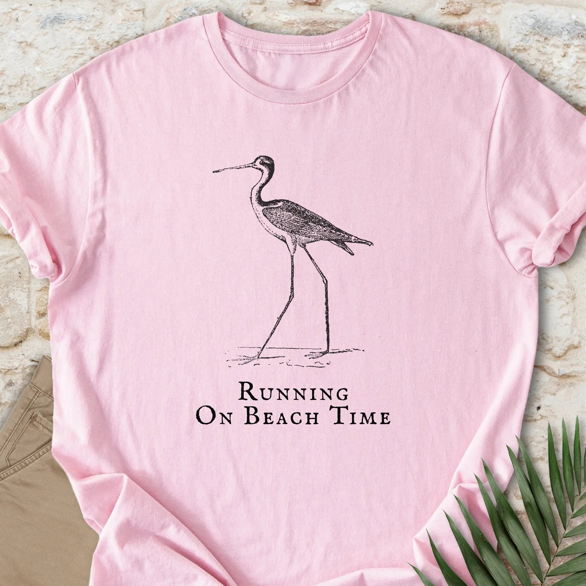 Running On Beach Time T-shirt