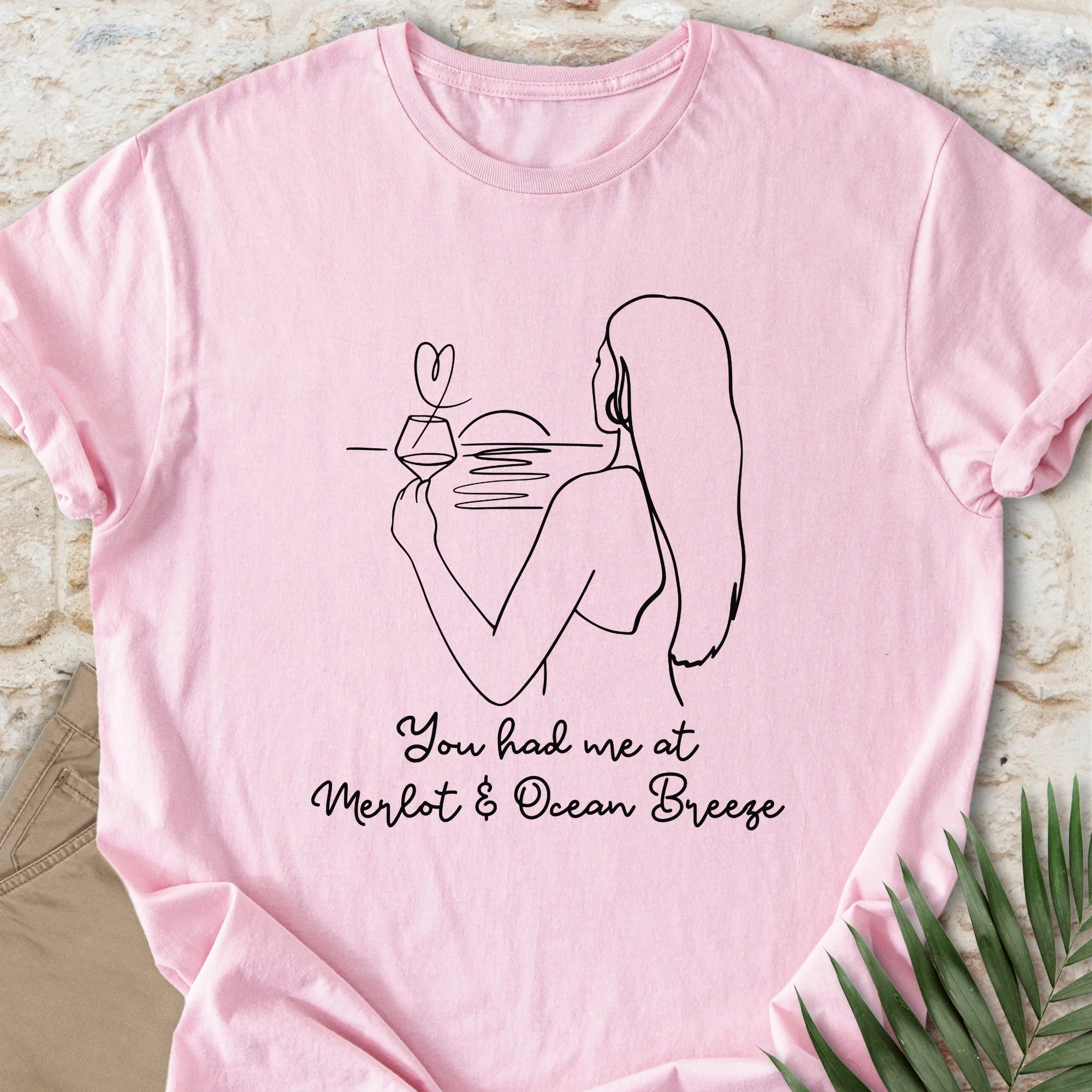 Merlot by the Sea T-shirt