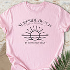 Surfside Beach, SC T-shirt, By Invitation Only