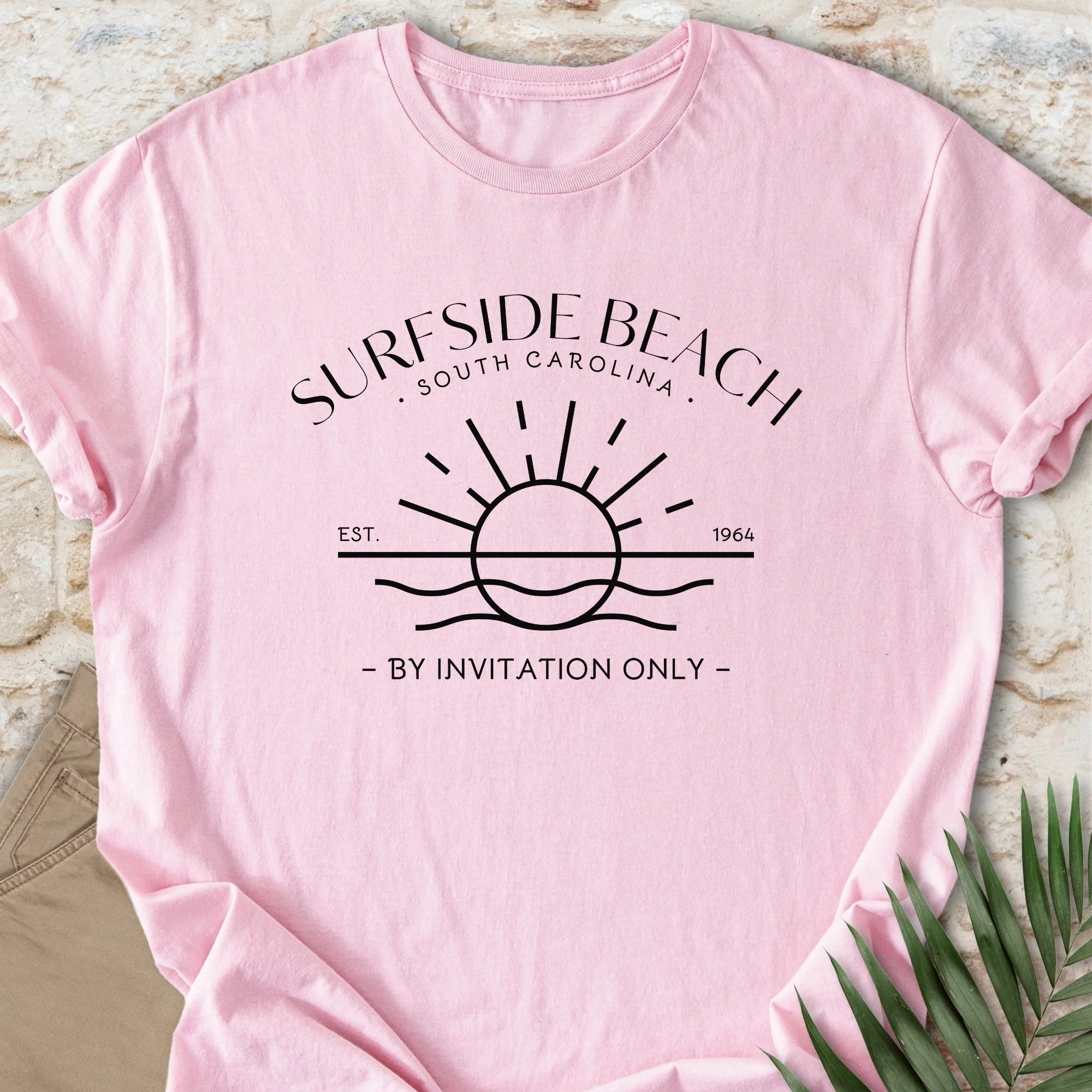 Surfside Beach, SC T-shirt, By Invitation Only