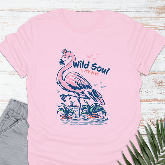 Wild Soul Tired Feet T-shirt