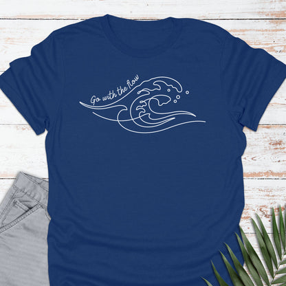 Go with the Flow T-shirt - Life Is Wanderful Co.