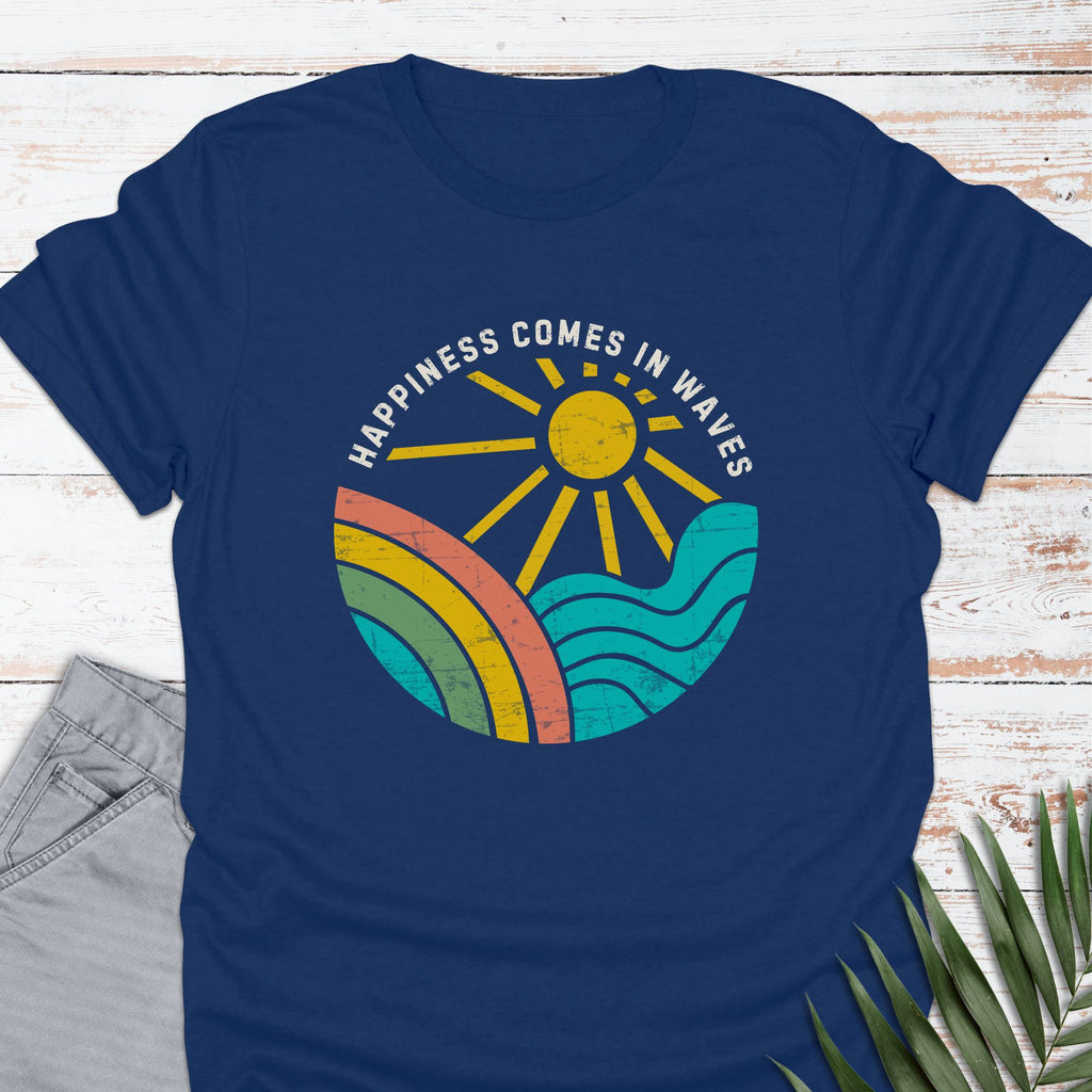 70s Retro Happiness T-shirt - Life Is Wanderful Co.