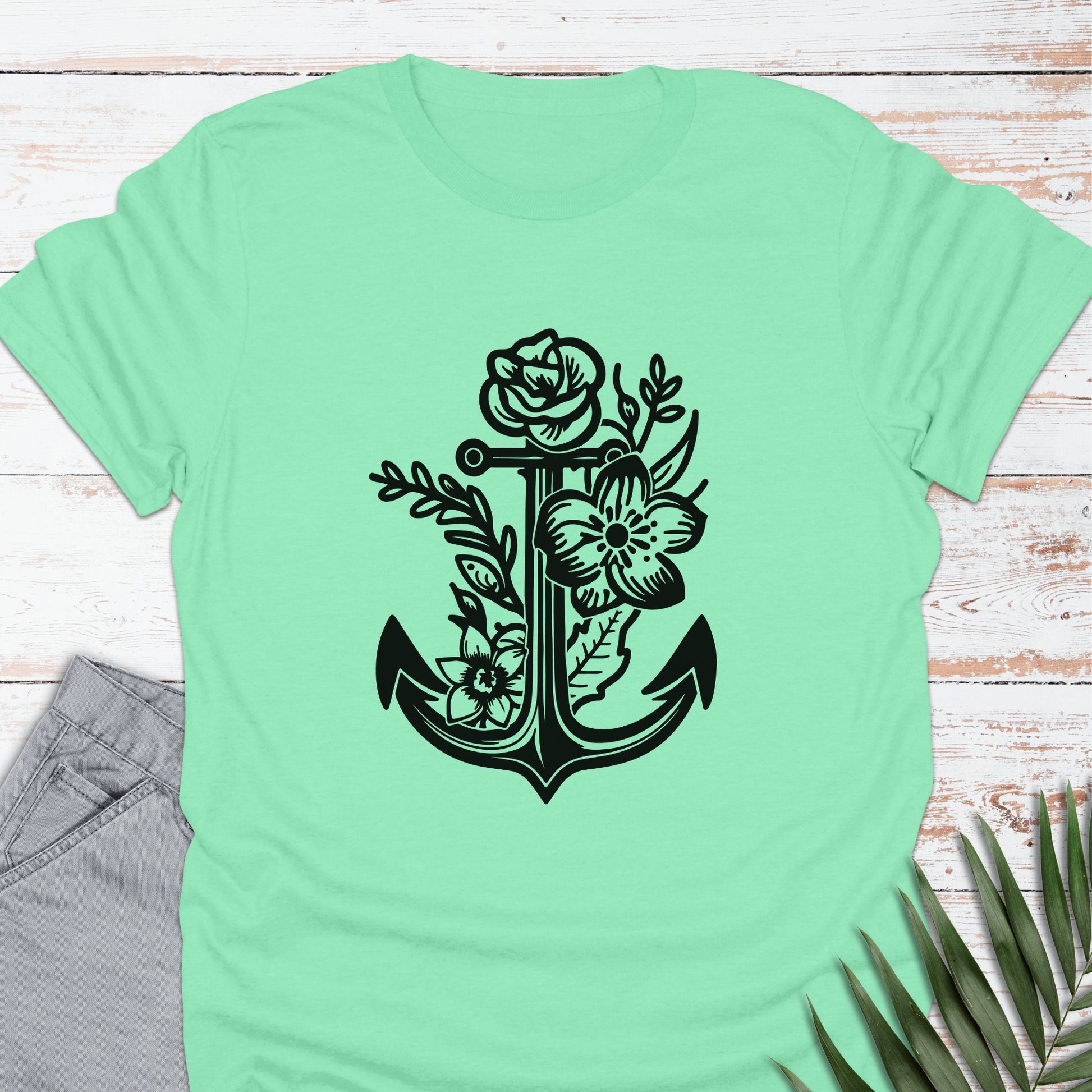 Anchor Tattoo T-shirt - Life Is Wanderful Co.
