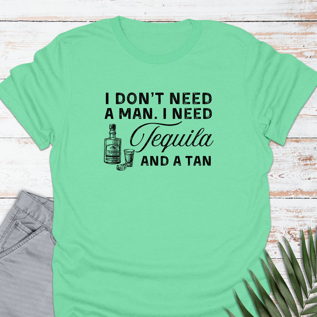 Tequila & A Tan T-shirt - Life Is Wanderful Co.