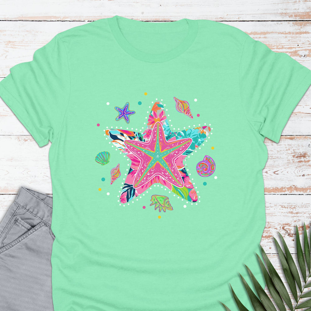 Preppy Starfish T-Shirt - Life Is Wanderful Co.