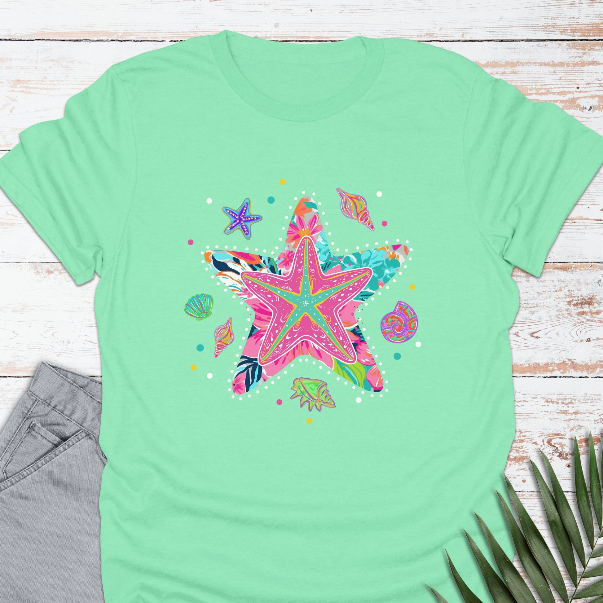Preppy Starfish T-Shirt - Life Is Wanderful Co.