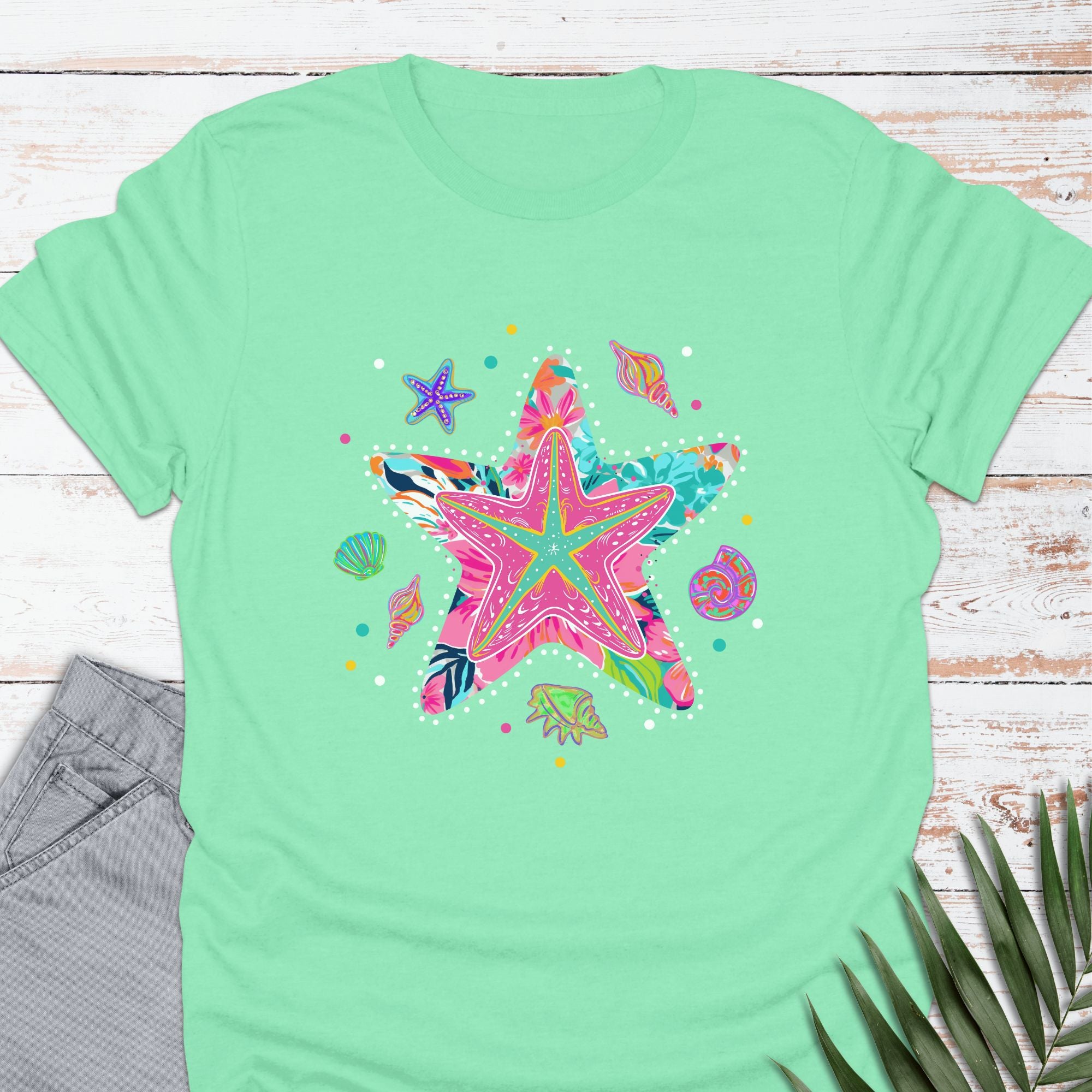 Preppy Starfish T-Shirt - Life Is Wanderful Co.