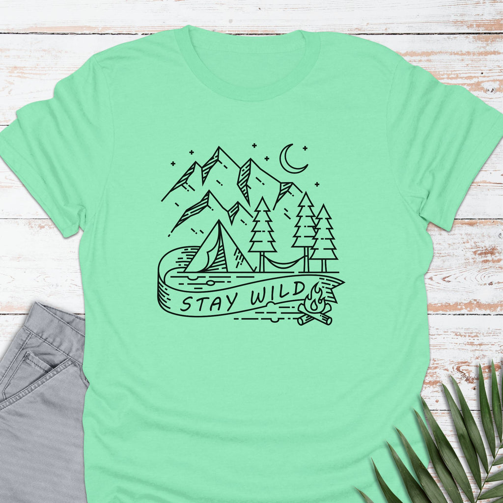 Stay Wild T-shirt - Life Is Wanderful Co.