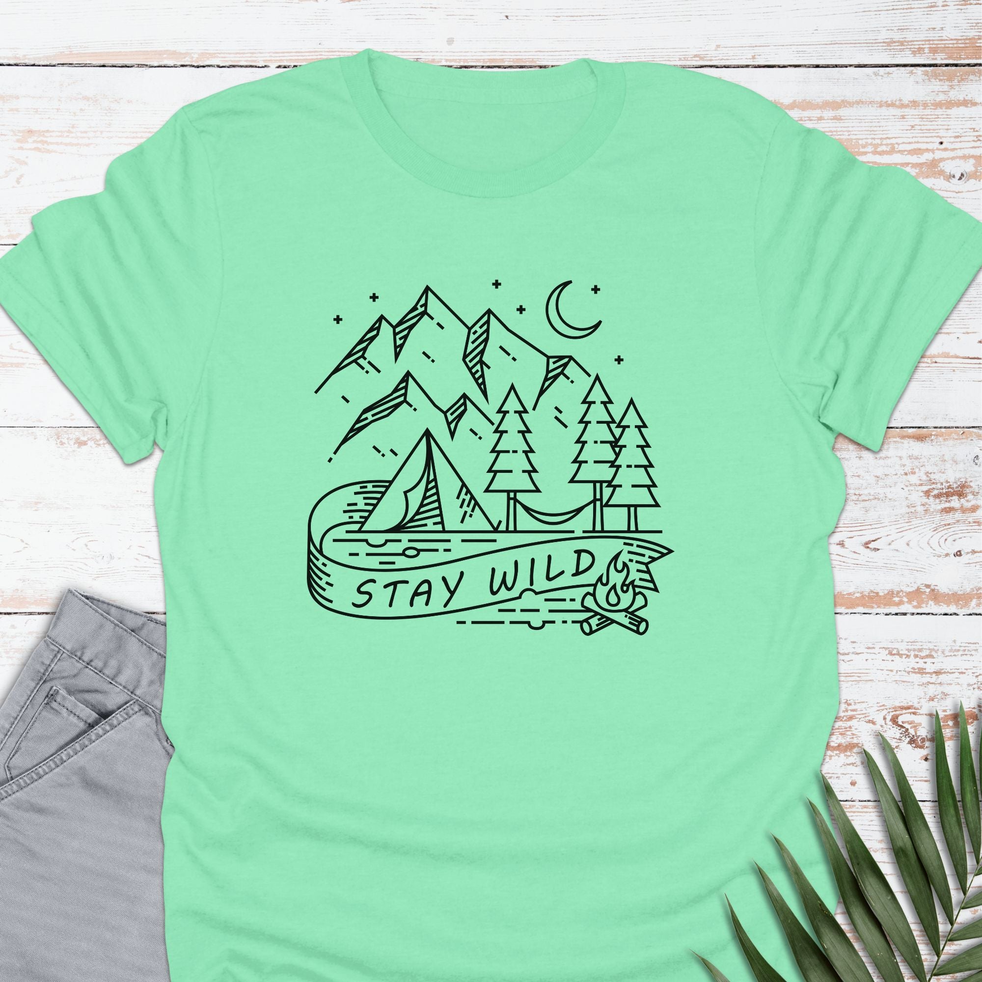 Stay Wild T-shirt - Life Is Wanderful Co.