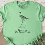 Running On Beach Time T-shirt