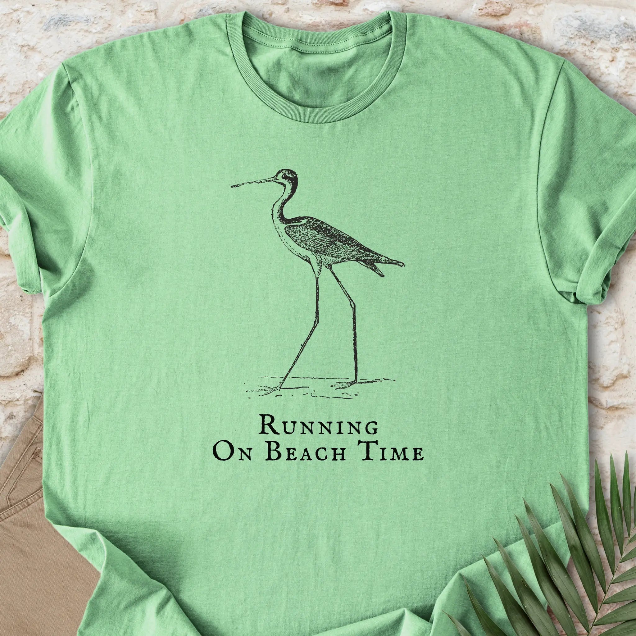 Running On Beach Time T-shirt