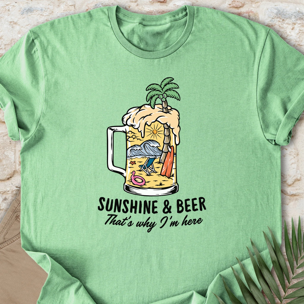Sun & Beer - Beach T-shirt