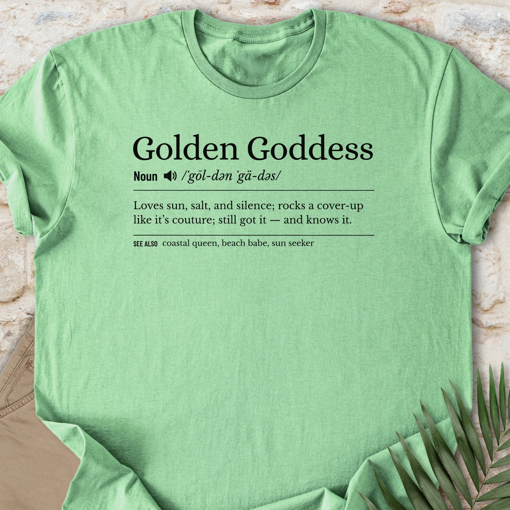 Golden Goddess T-shirt