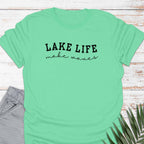 Collegiate Lake Life T-shirt - Life Is Wanderful Co.