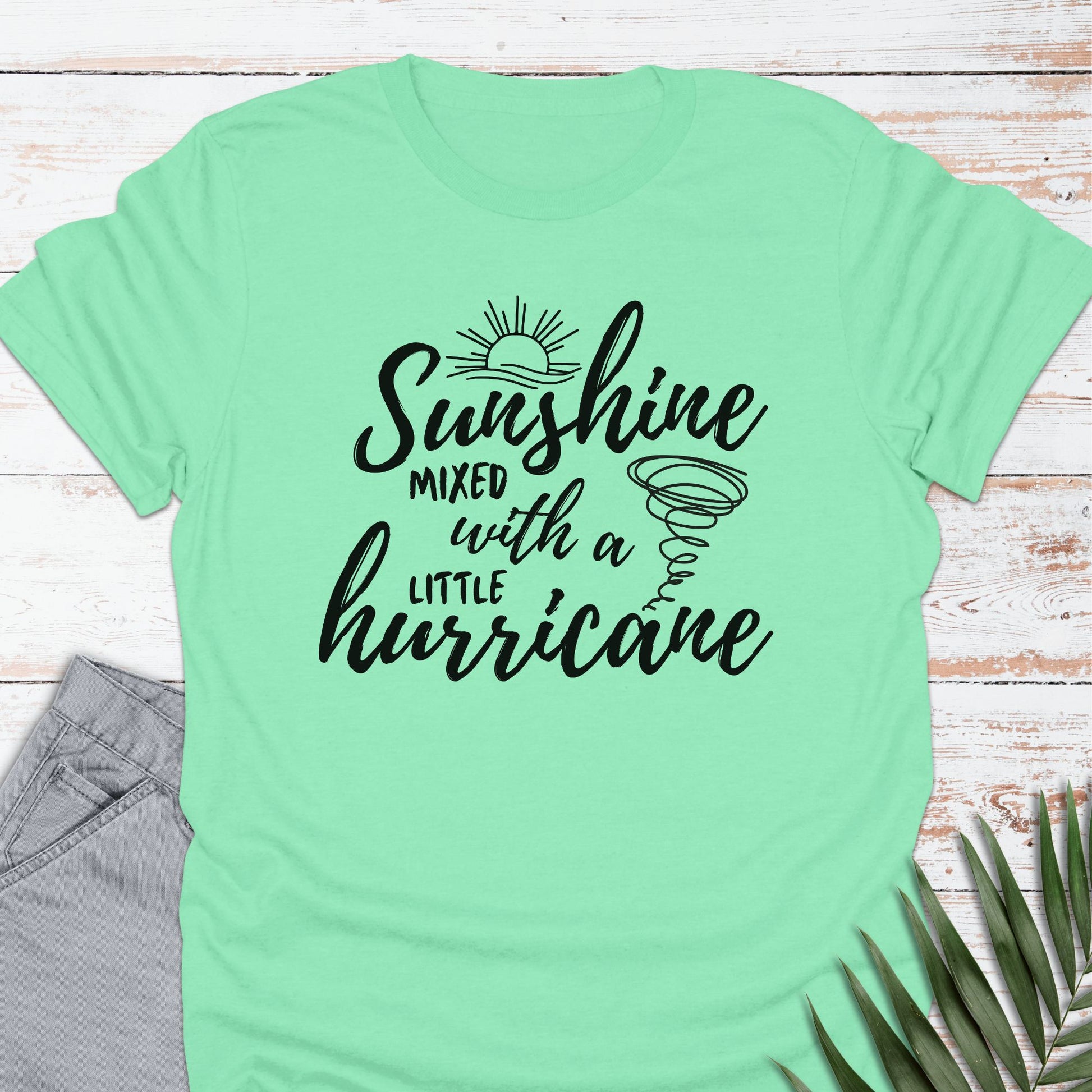 Sunshine & Hurricane T-shirt - Life Is Wanderful Co.
