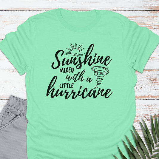Sunshine & Hurricane T-shirt - Life Is Wanderful Co.