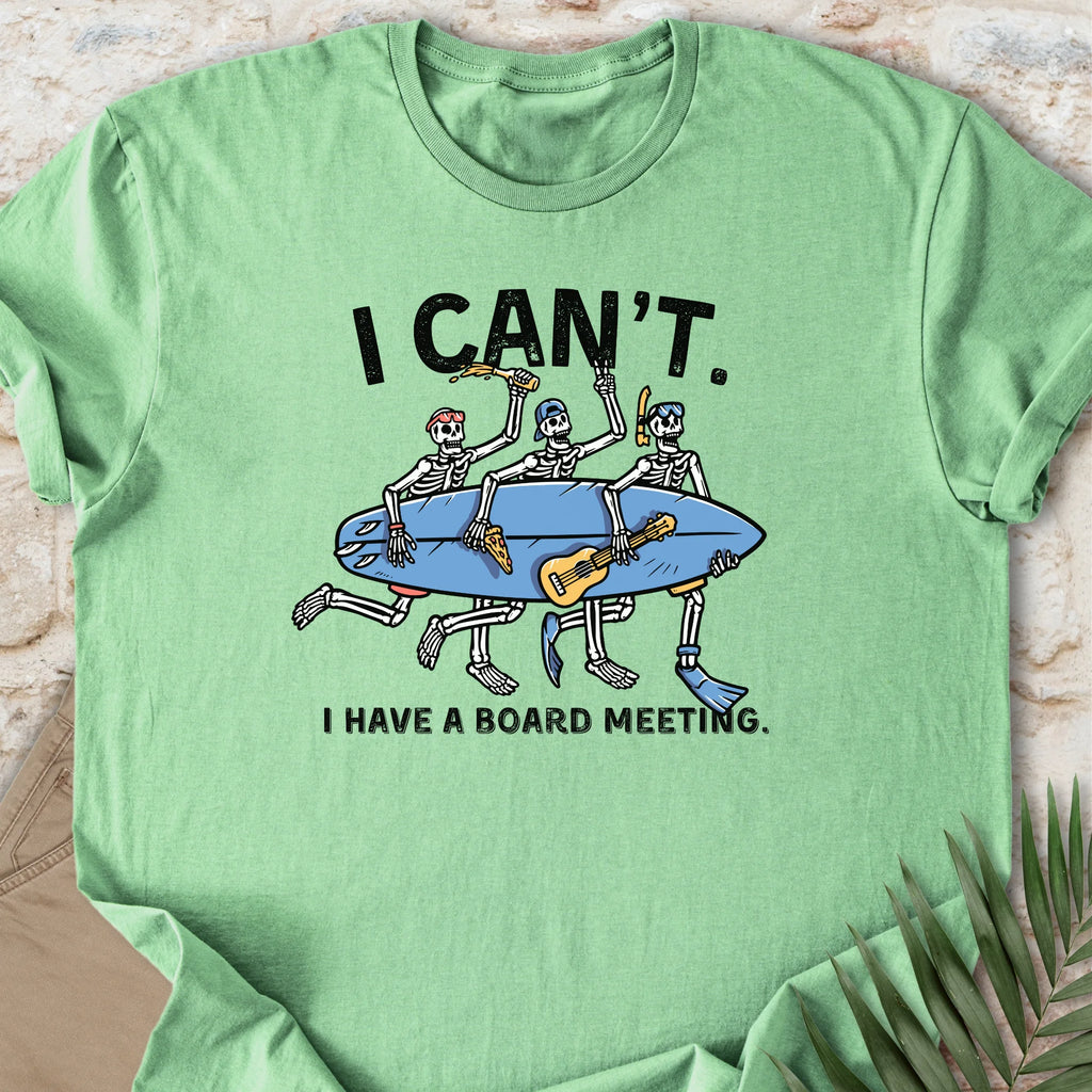 Board Meeting Skeletons T-shirt