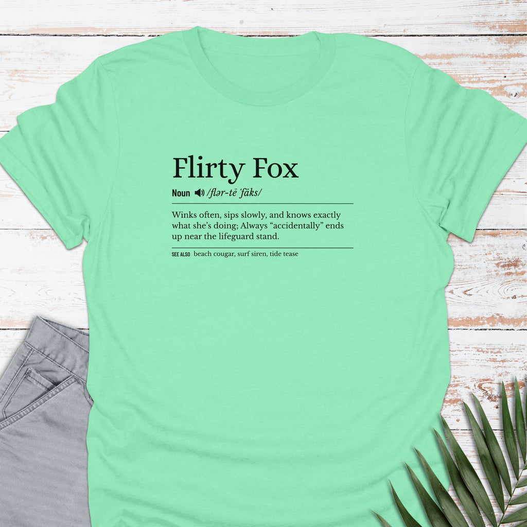 Flirty Fox T-shirt - Life Is Wanderful Co.