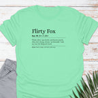 Flirty Fox T-shirt - Life Is Wanderful Co.