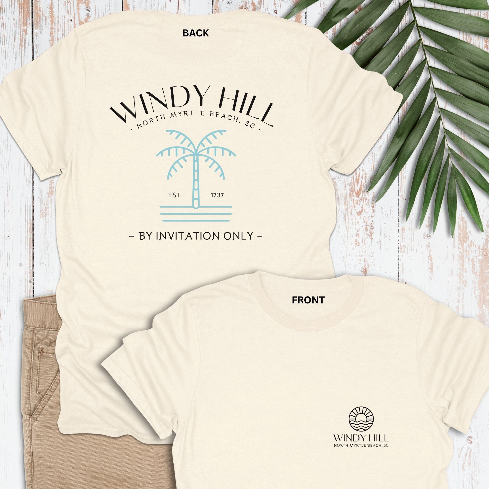 Windy Hill, NMB 2 - Sided T-shirt, By Invitation Only - Life Is Wanderful Co.