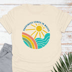 70s Retro Happiness T-shirt - Life Is Wanderful Co.