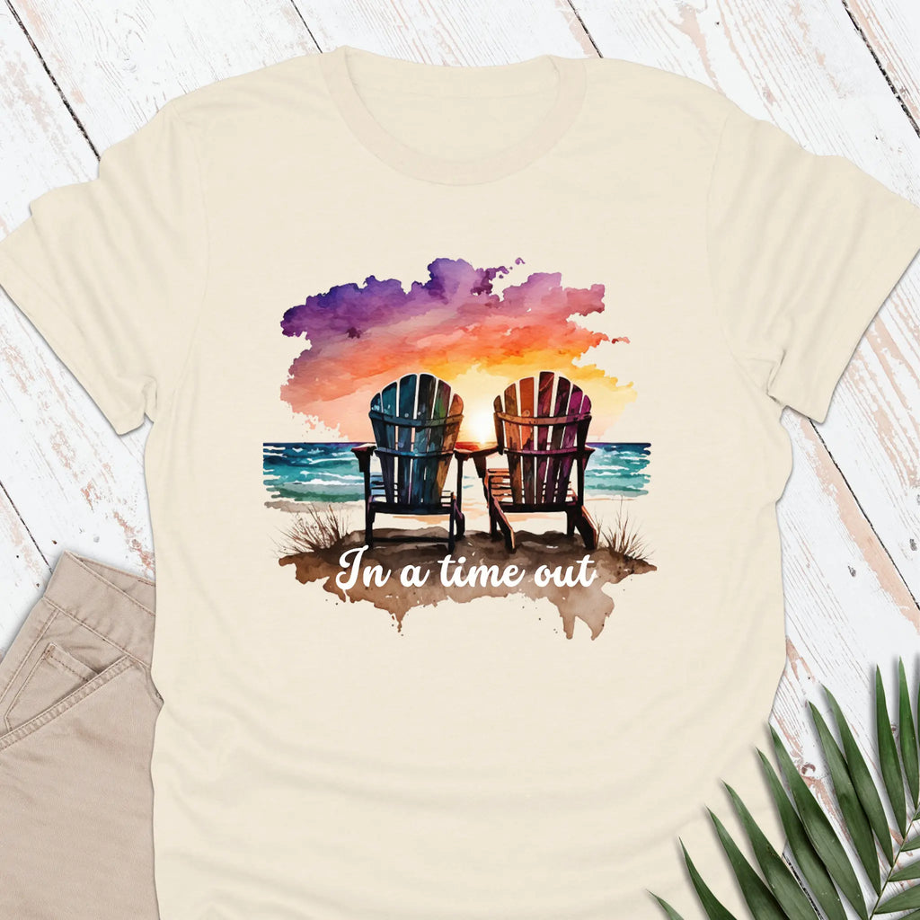 In A Time Out T-shirt