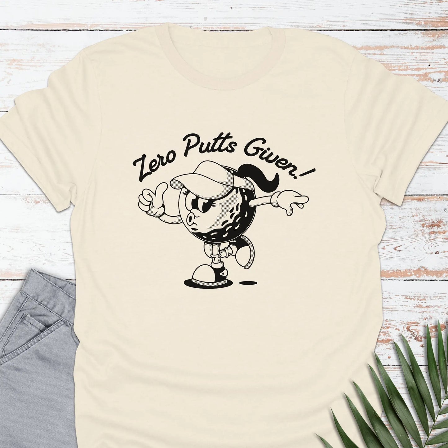 Zero Putts Given T-shirt