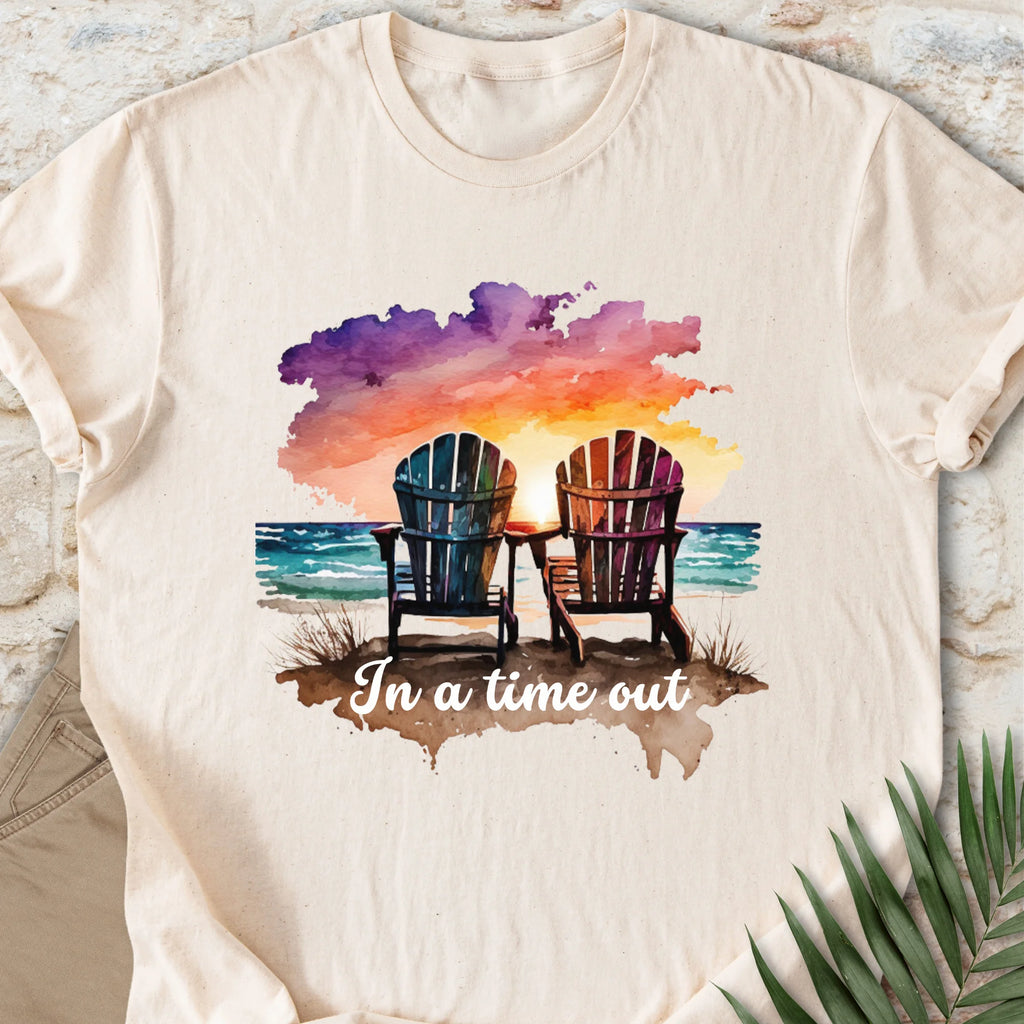 In A Time Out T-shirt