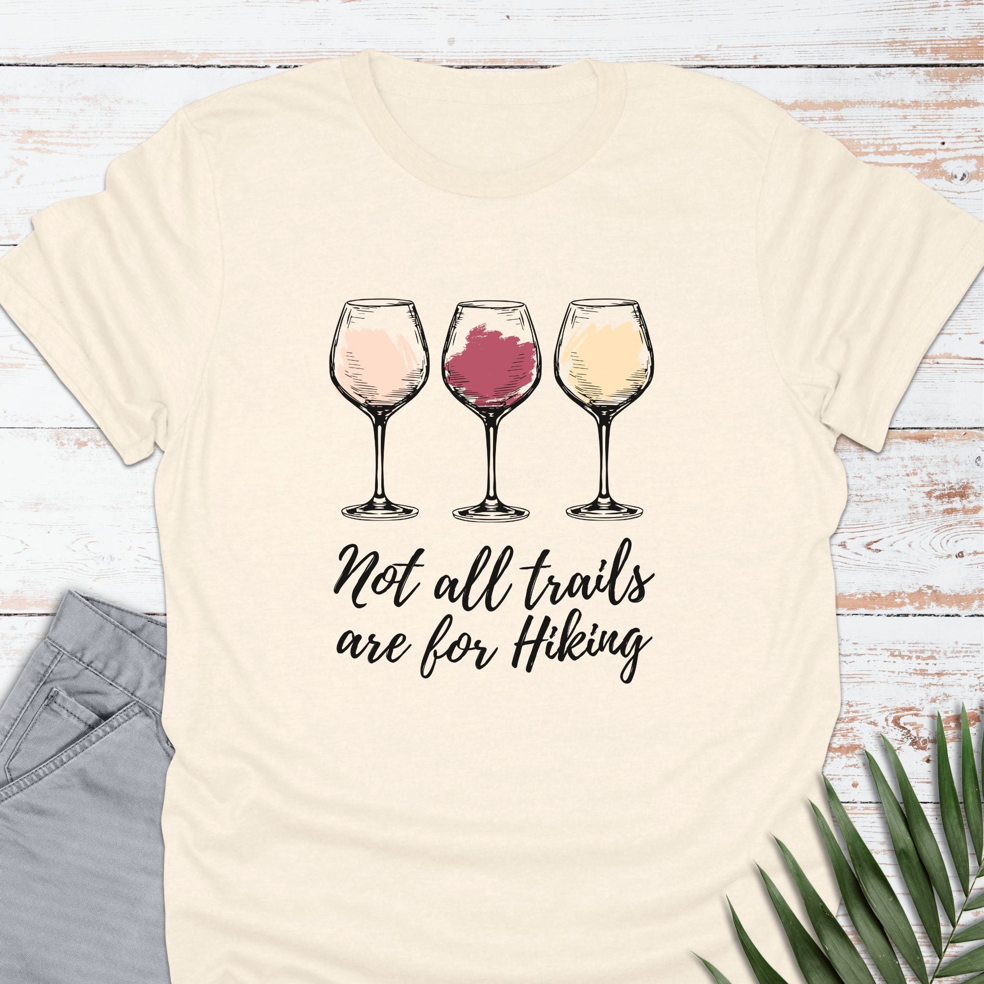 Wine Trails T-shirt - Life Is Wanderful Co.