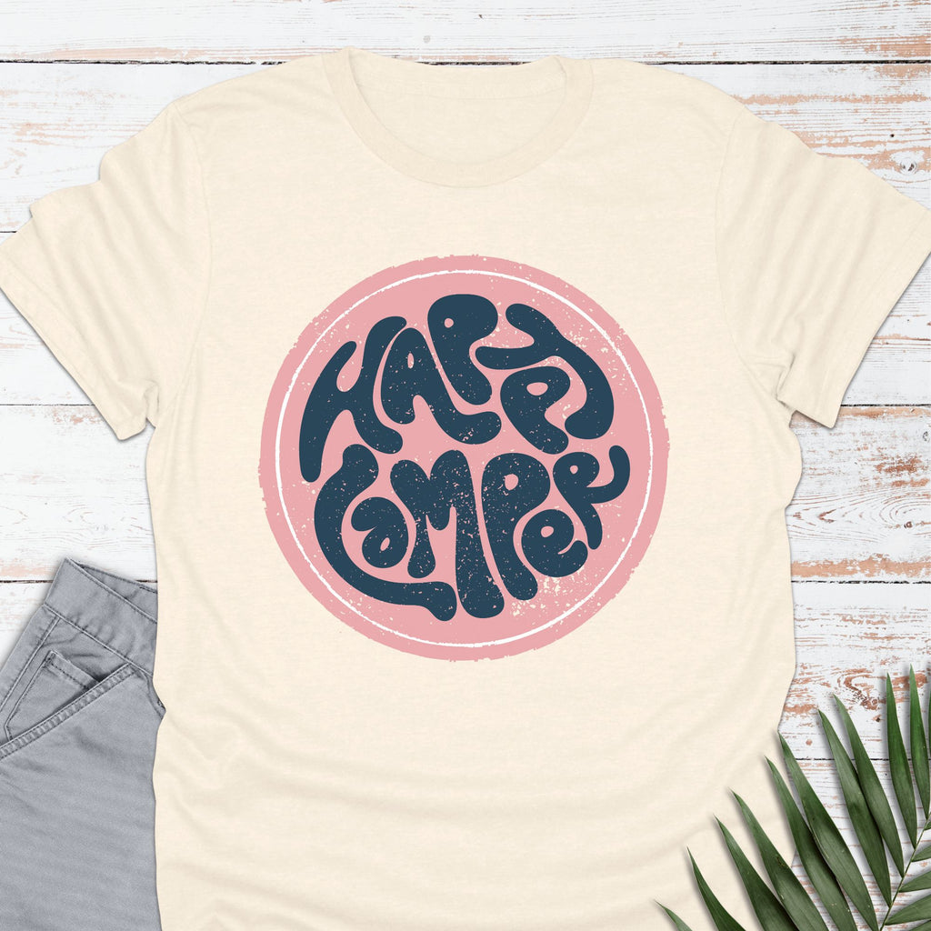 Happy Camper T-shirt - Life Is Wanderful Co.