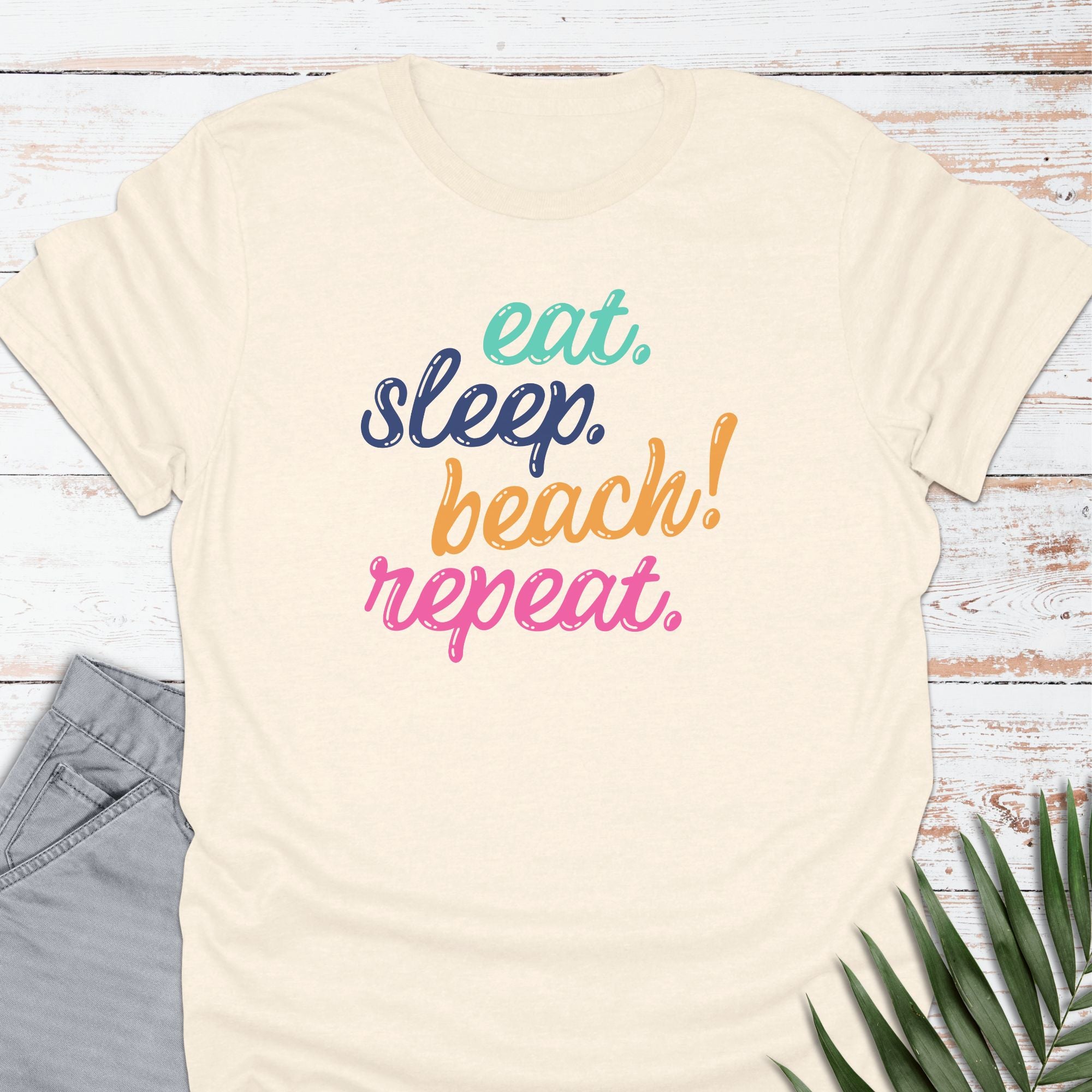 Beach Repeat T-shirt - Life Is Wanderful Co.