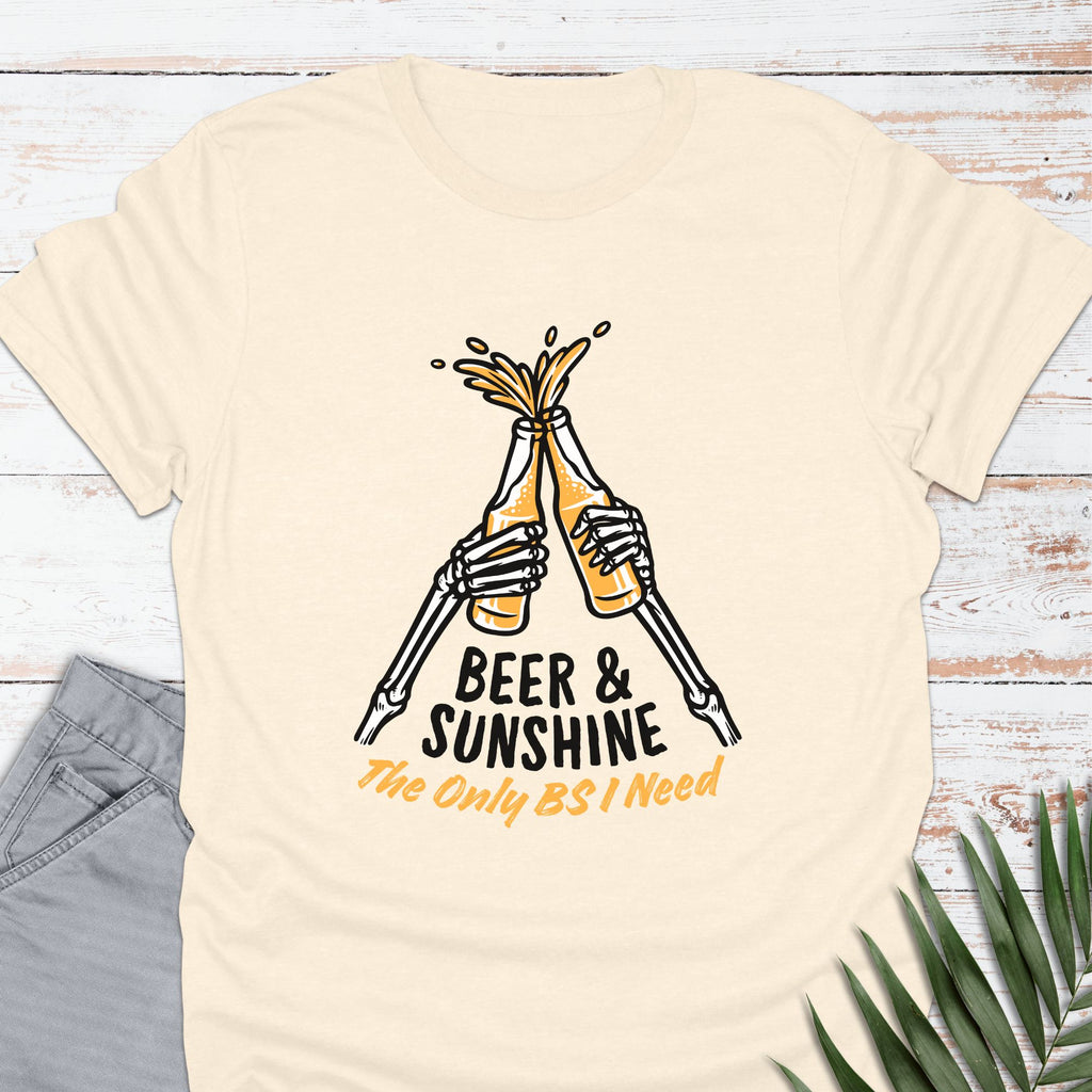 Beer & Sunshine T-shirt - Life Is Wanderful Co.