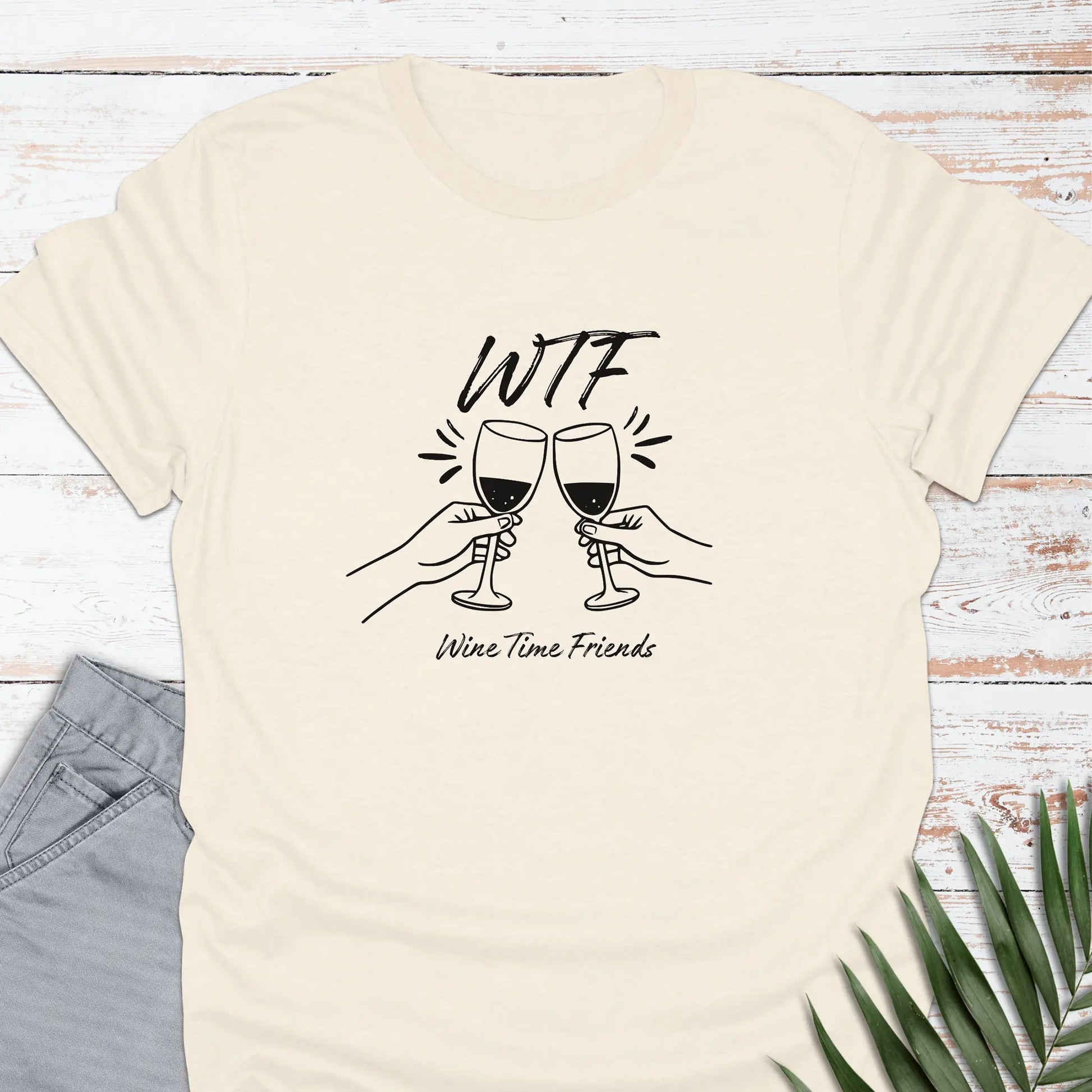 Wine Time Friends T-shirt - Life Is Wanderful Co.
