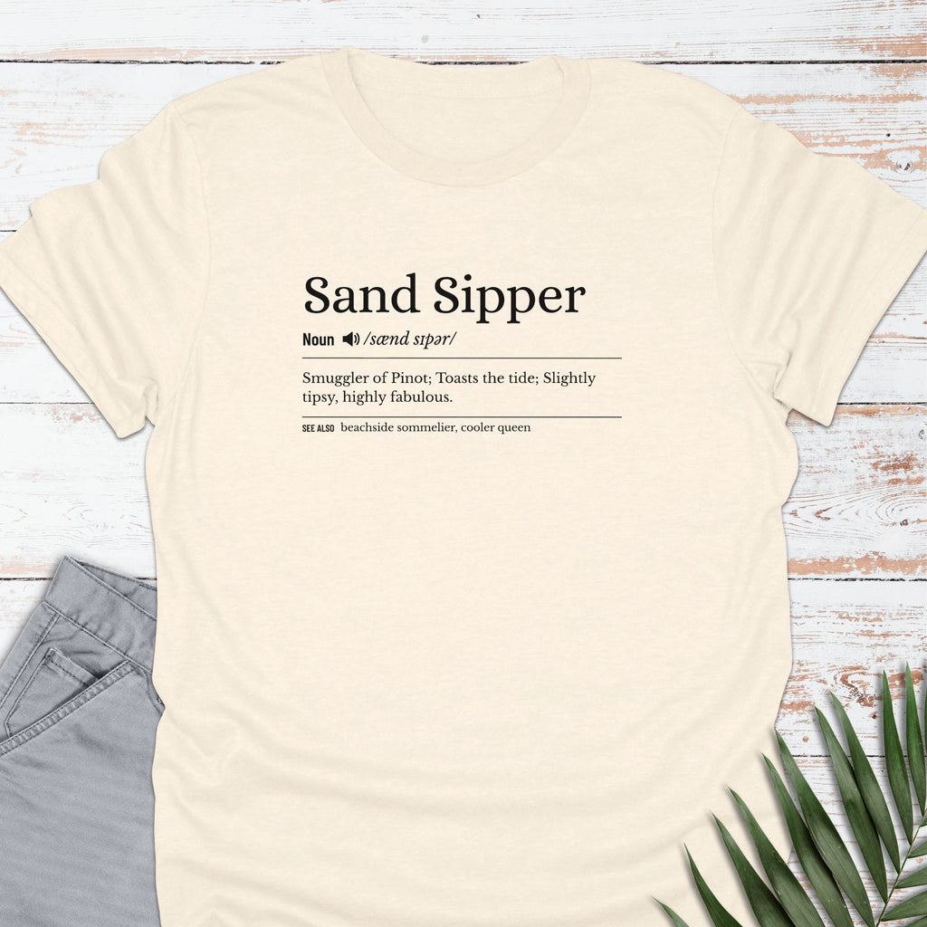 Sand Sipper T-shirt - Life Is Wanderful Co.