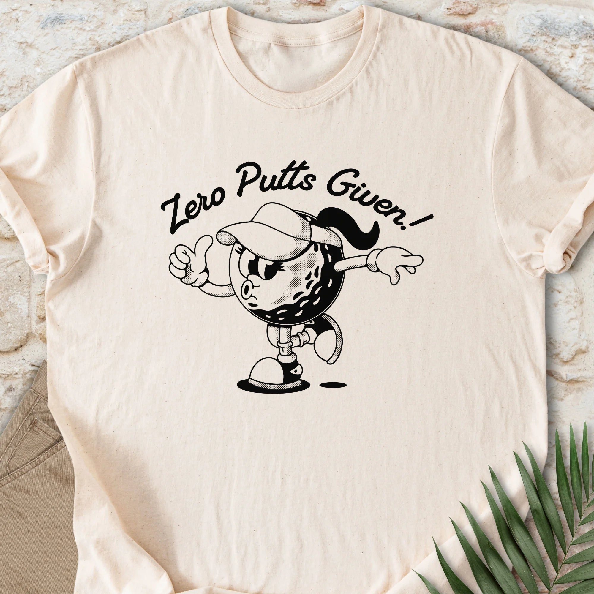 Zero Putts Given T-shirt