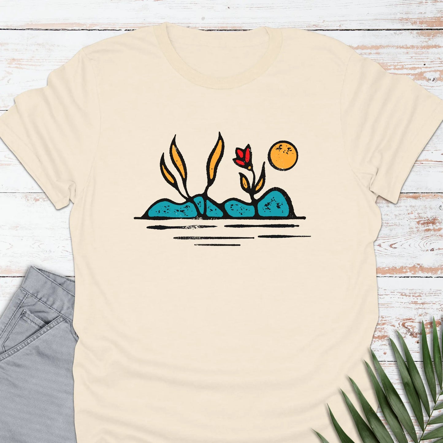 Red Flower T-shirt