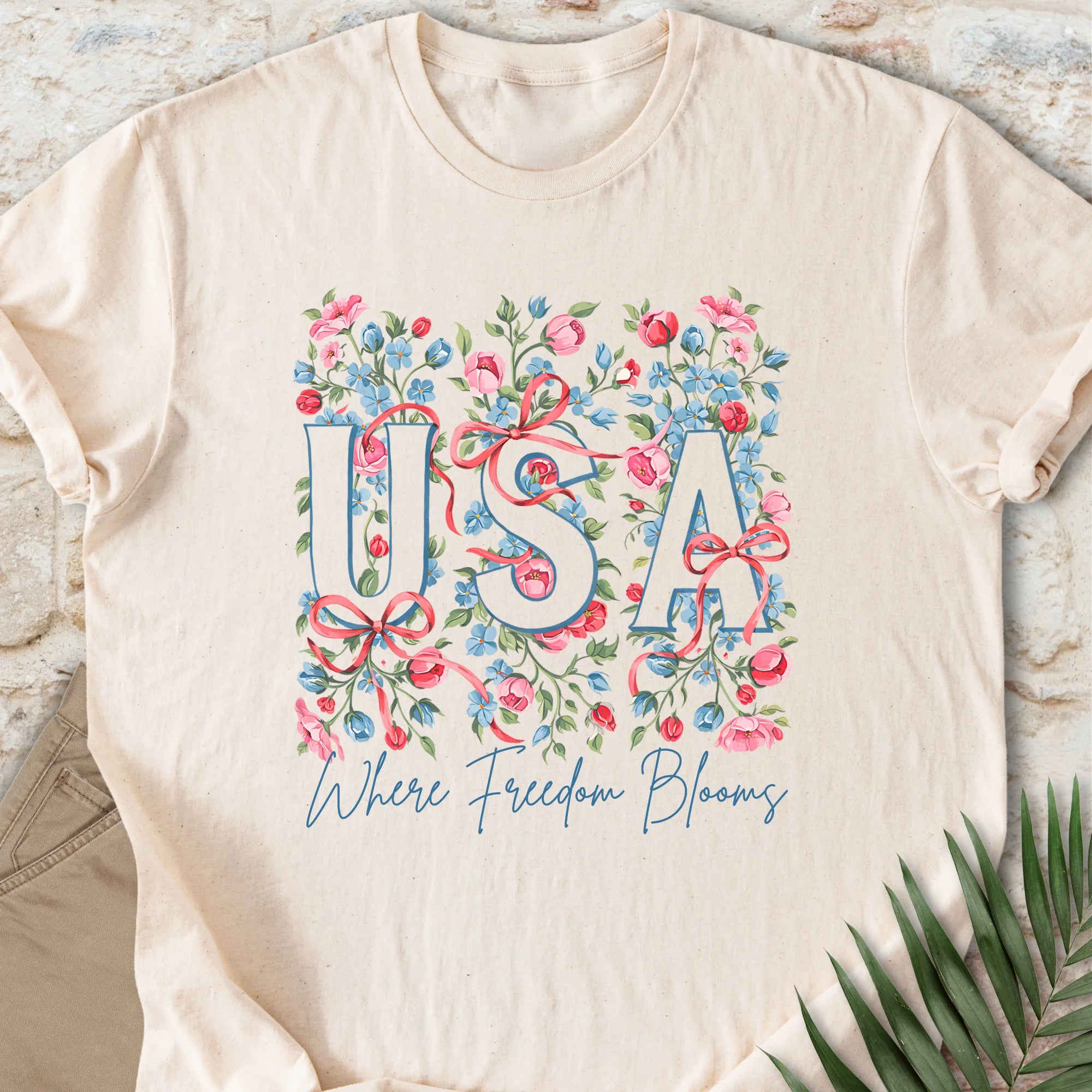 Freedom Blooms T-shirt