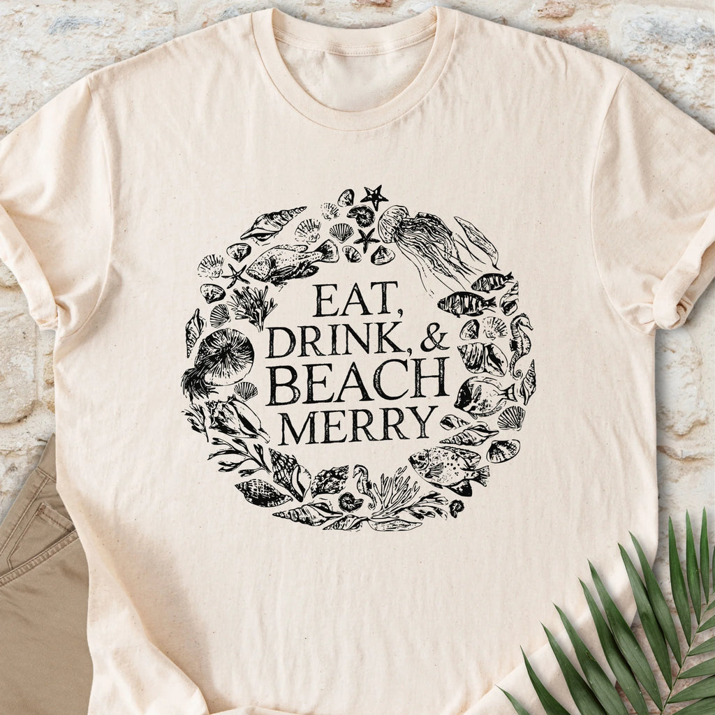 Beachin' Wreath T-shirt
