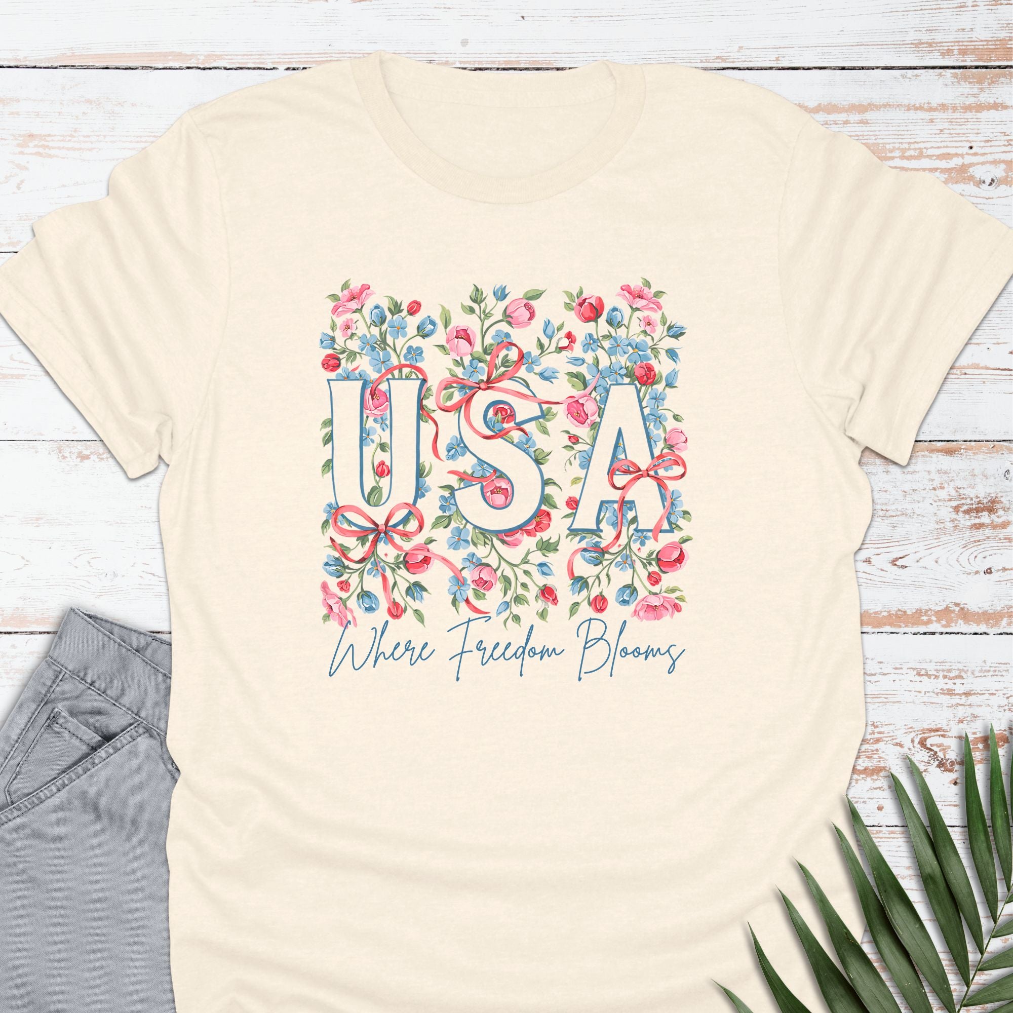 Freedom Blooms T-shirt