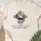 Pirate on Caffeine T-shirt
