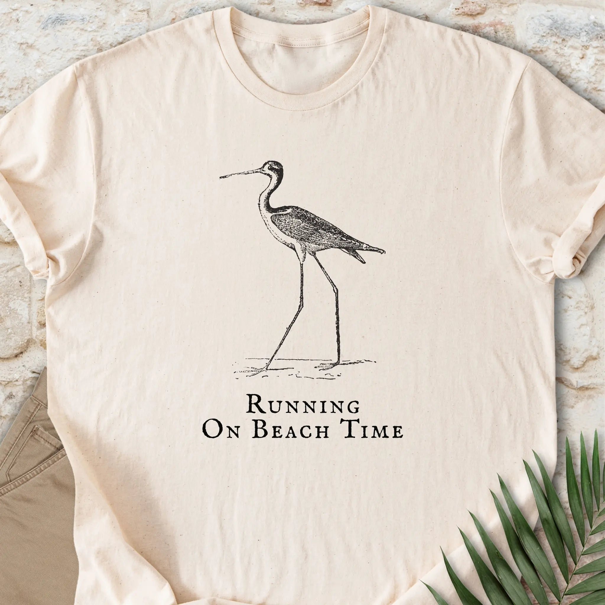 Running On Beach Time T-shirt