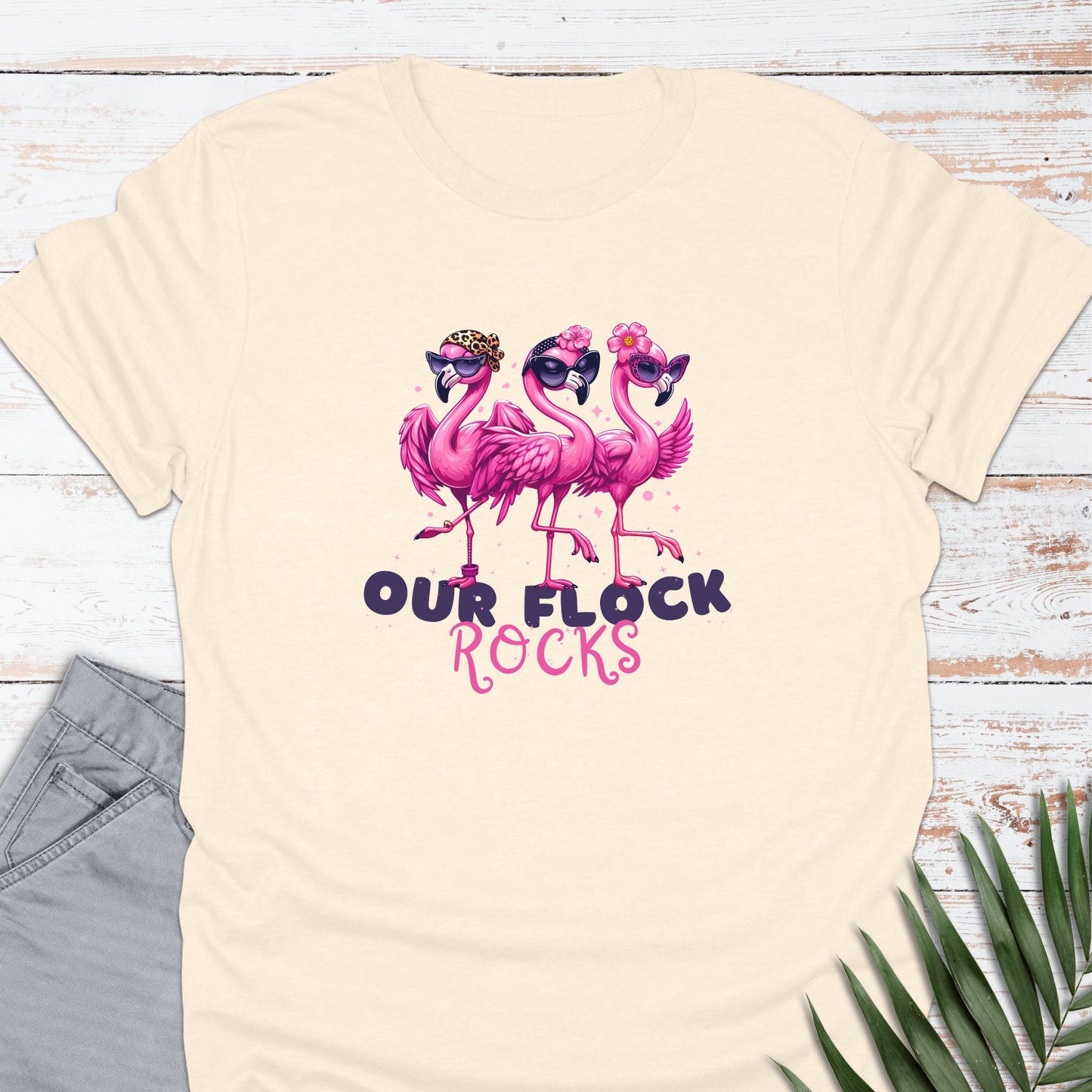 Our Flock Rocks T-shirt