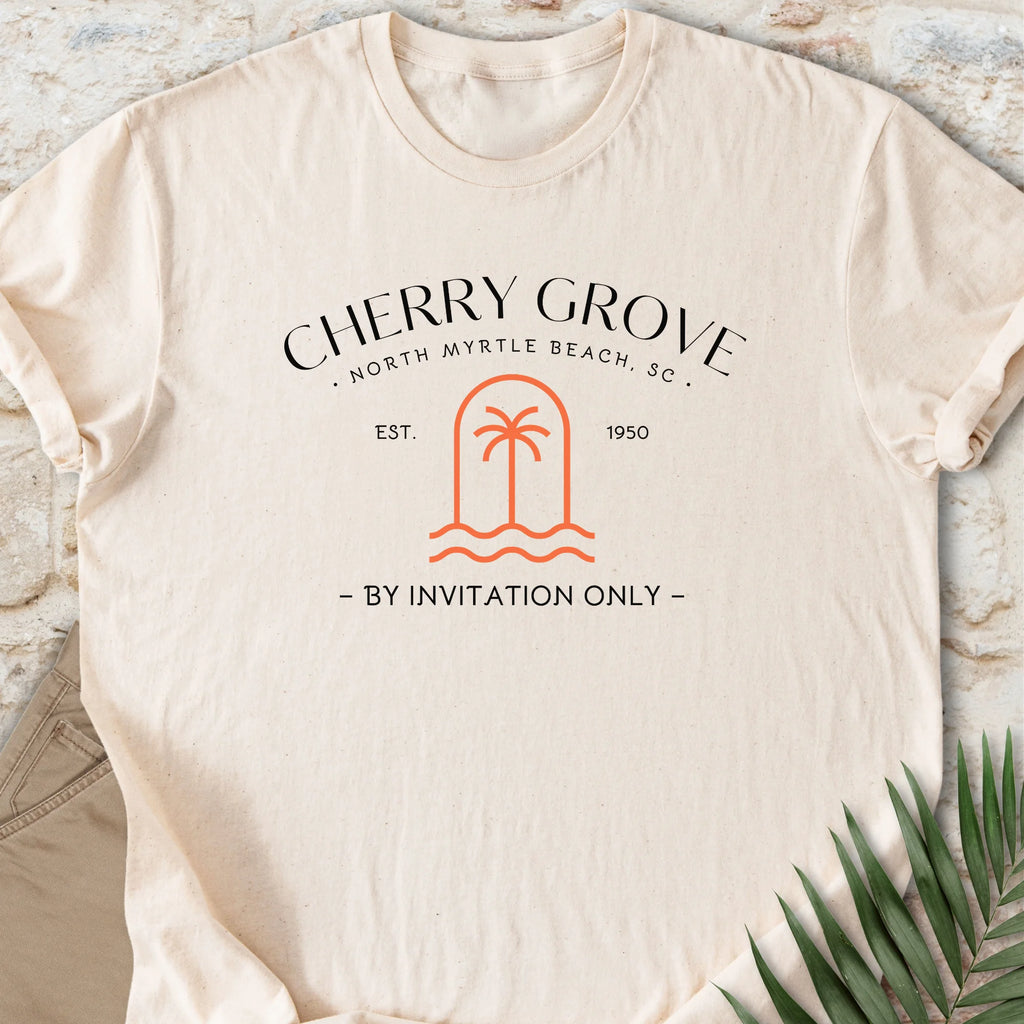 Cherry Grove, NMB T-shirt, By Invitation Only