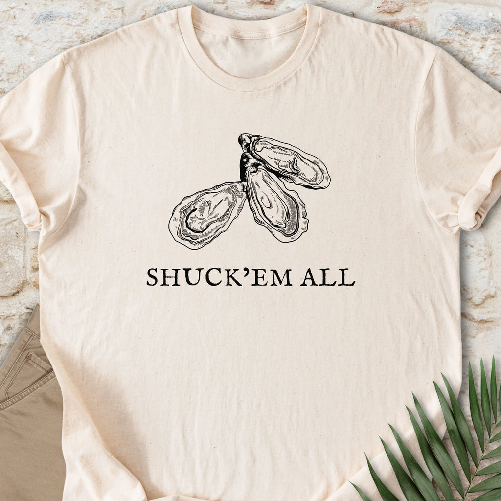 Shuck'em All Oyster Tee