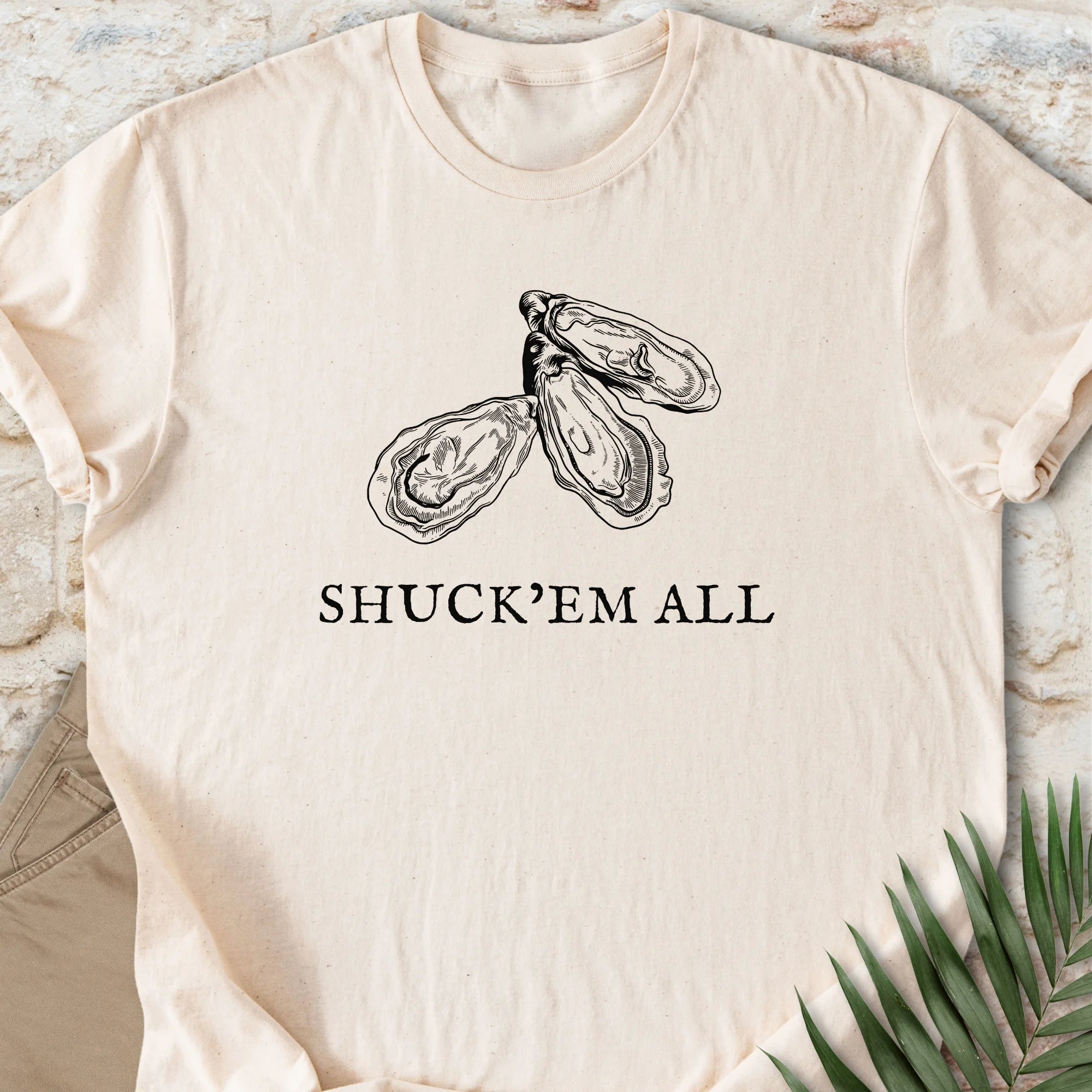 Shuck'em All Oyster Tee
