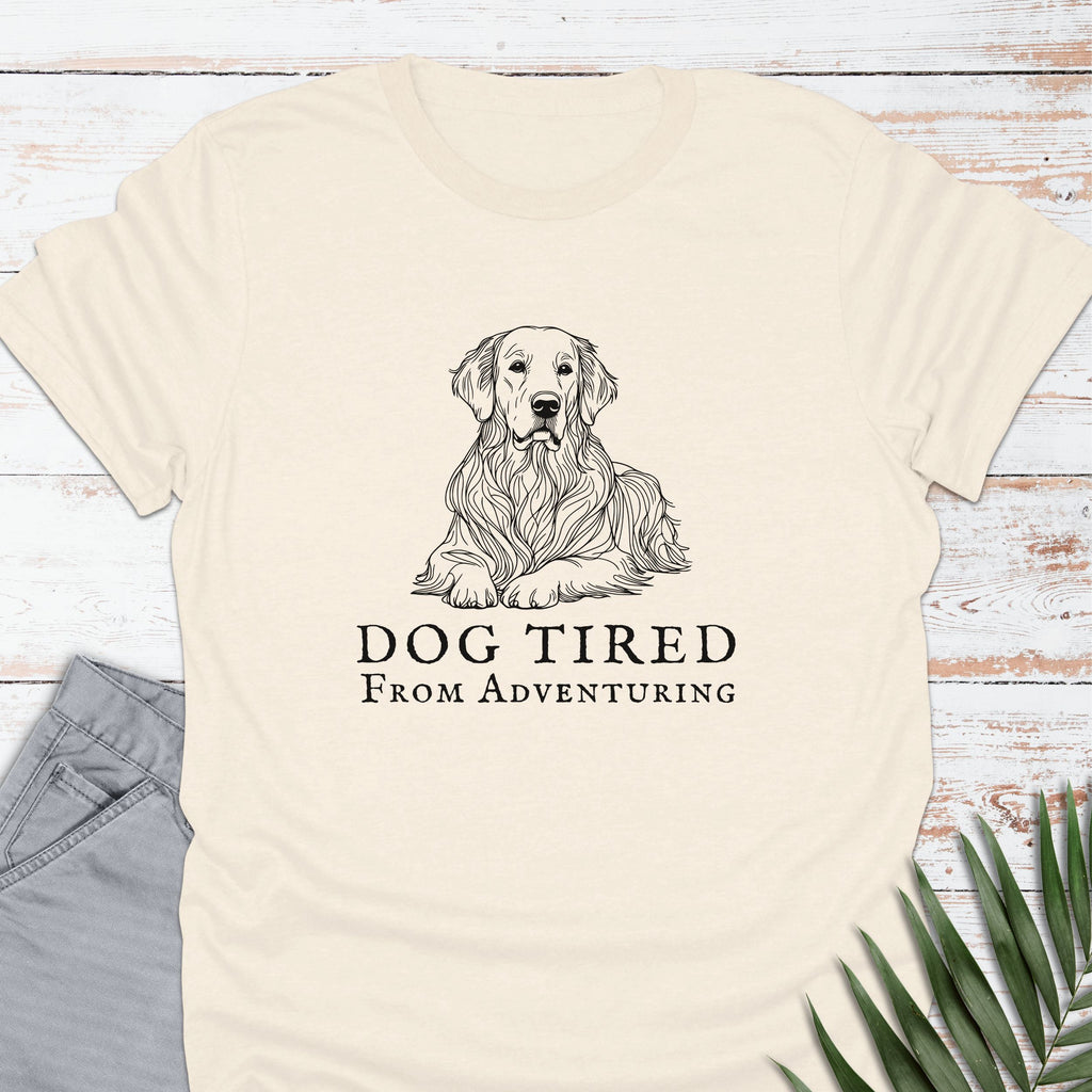 Dog Tired T-shirt - Life Is Wanderful Co.